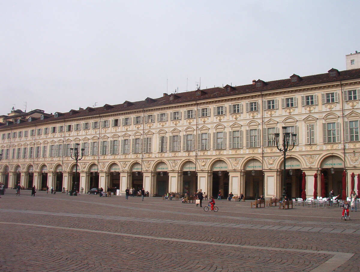 Portici di Piazza San Carlo a Torino